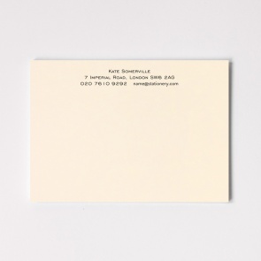 A6 Classic Correspondence Cards